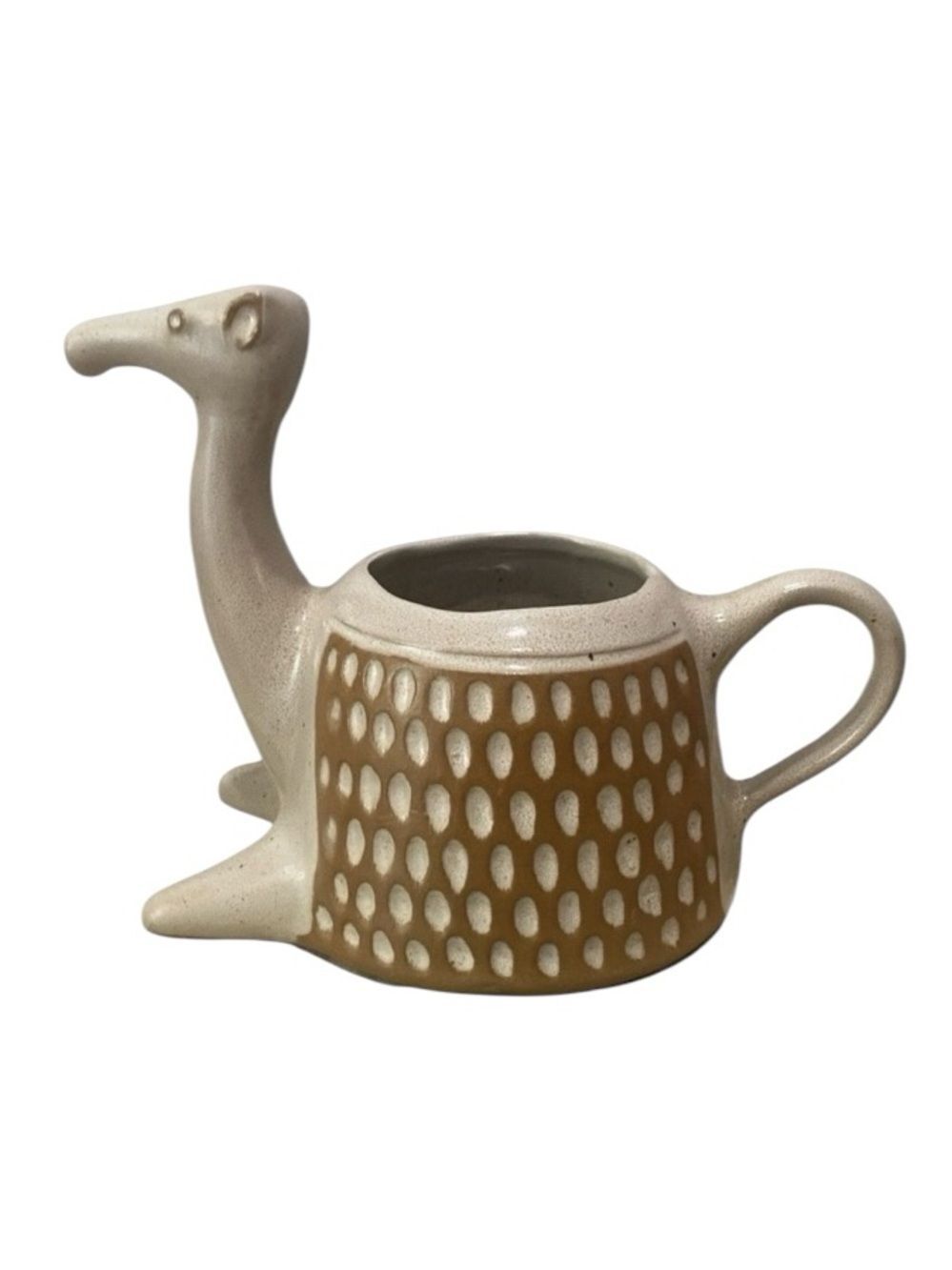 Vintage David Stewart Lion Valley Pottery Stoneware Camel Planter Mug